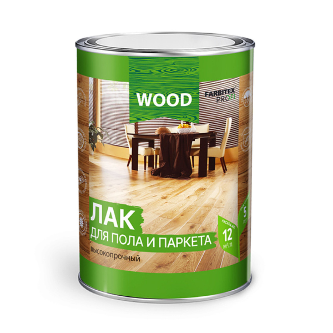 Лак для паркета и полов alpina. Лак FARBITEX Profi Wood цвета.