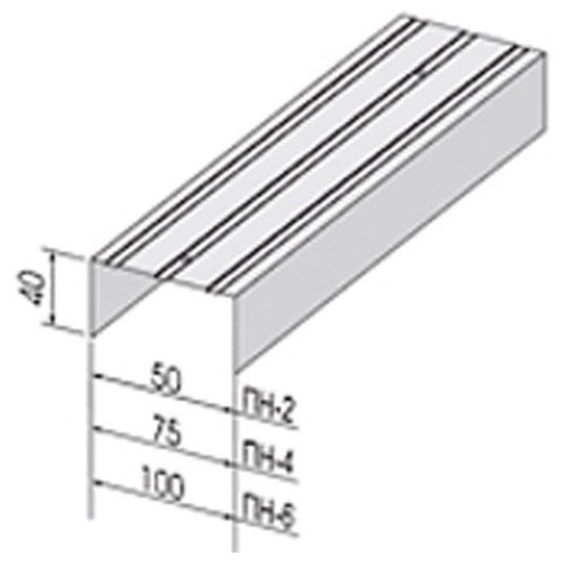 Профиль или профель. Профиль направляющий 75х40. Профиль направляющий 75х50 Кнауф. Профиль направляющий 40х40 Кнауф. Кнауф профиль направляющий пн-2 50х40 3м.