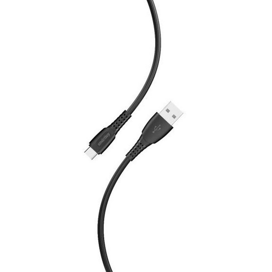 Кабель USB - Type C S40 3 А 1 м черный Smartbuy (1/10)