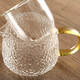 Чайник стеклянный заварочный  450 мл стекл крышка стекл ситечко прозрачно-золотой Baizheng (1/60)