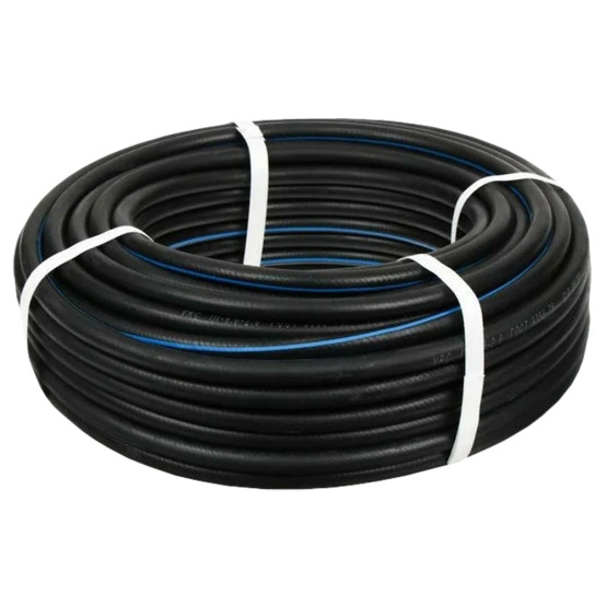 Шланг Grower поливочный ТЭП 3-слойный армированный d20мм черный с синей полосой 20м (1)