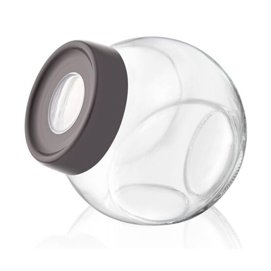 Банка стеклянная для продуктов 750 мл пласт крышка с окном Qlux IDEAS Мфк (1/9)