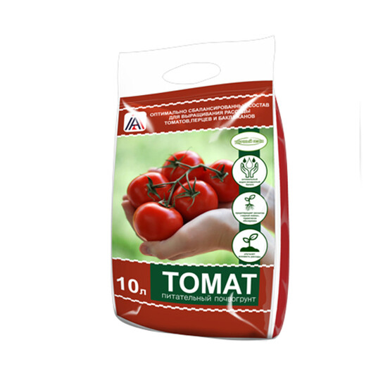Грунт "Удачный сезон" ТОМАТ для томатов, перцев, баклажан 10л (3)