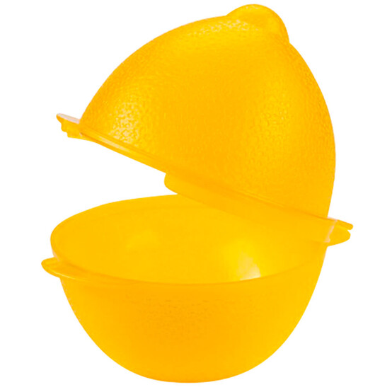 Контейнер пластиковый для лимона 9*10*10 см лето Berossi (1/32)