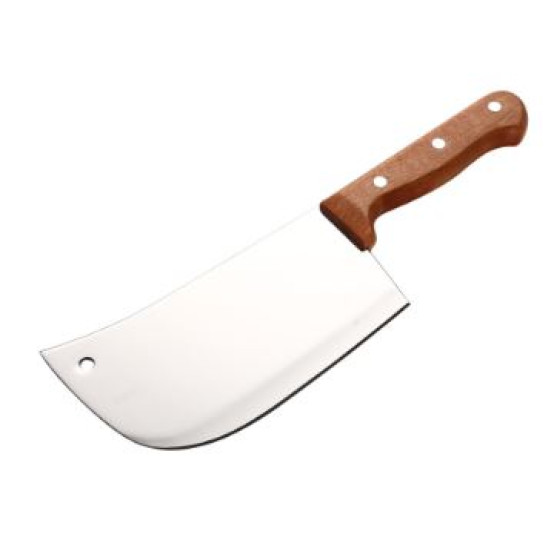 Нож нерж сталь 29*8 см деревянная ручка Baizheng (1/72)