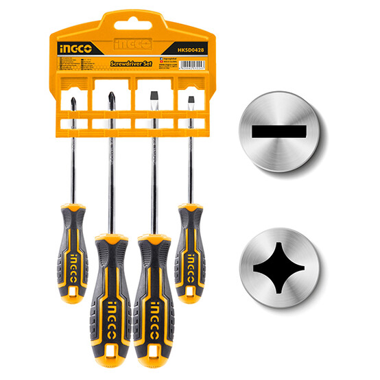Набор отверток  4 шт INGCO HKSD0428